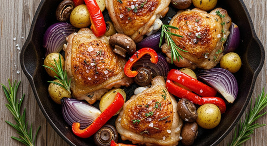 plat poulet savoureux