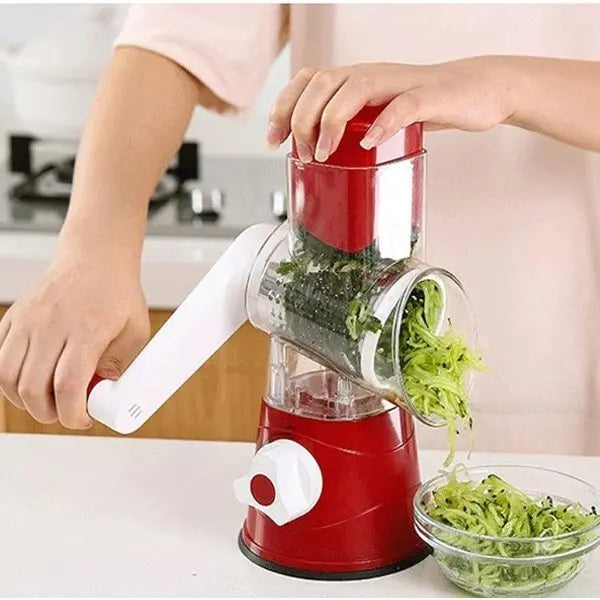 Hachoir Manuel – Multifonction – Rouge - cuisine inspirante