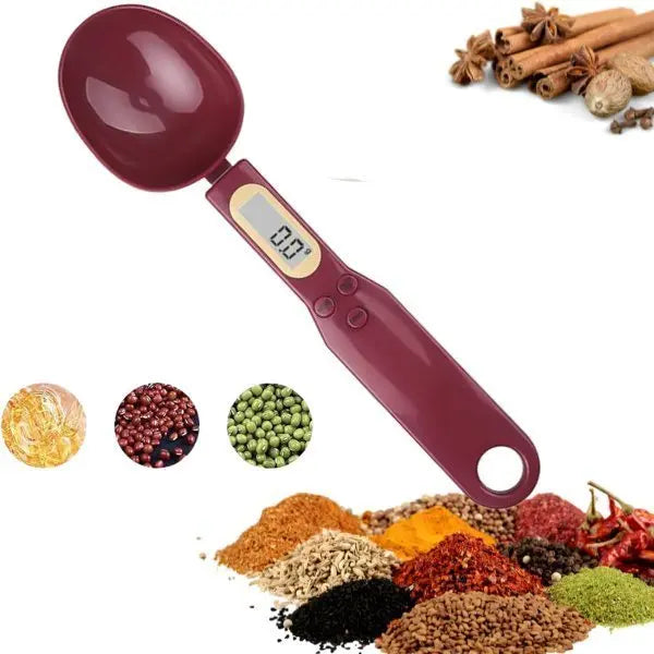 Cuillère Balance Numérique I DigitScale™ - cuisine inspirante