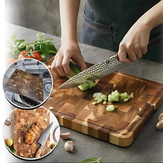 Planche à découper bois | Acacia - cuisine inspirante