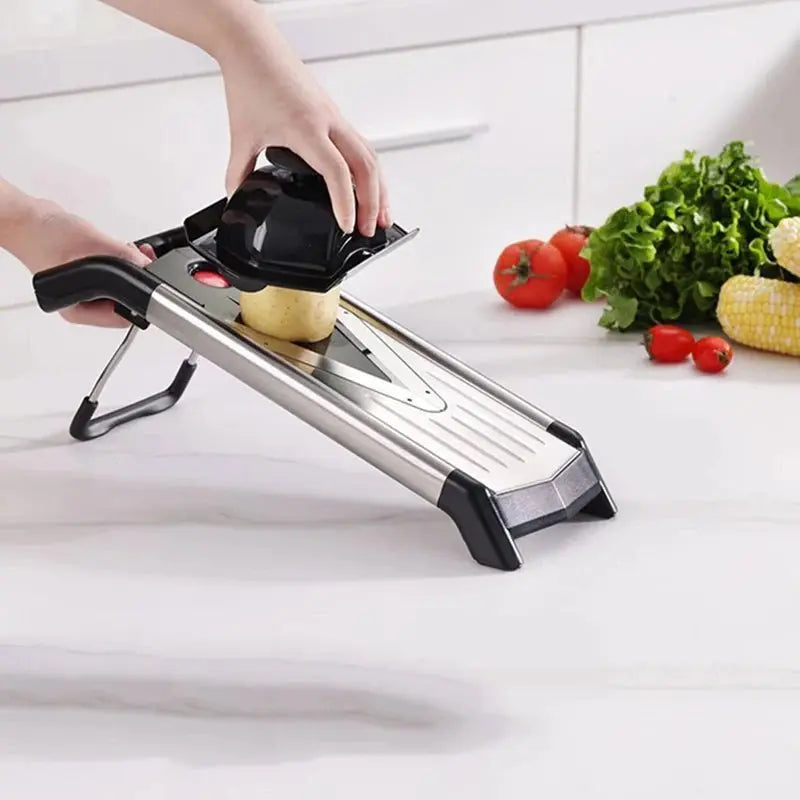 Mandoline cuisine lames en V - cuisine inspirante