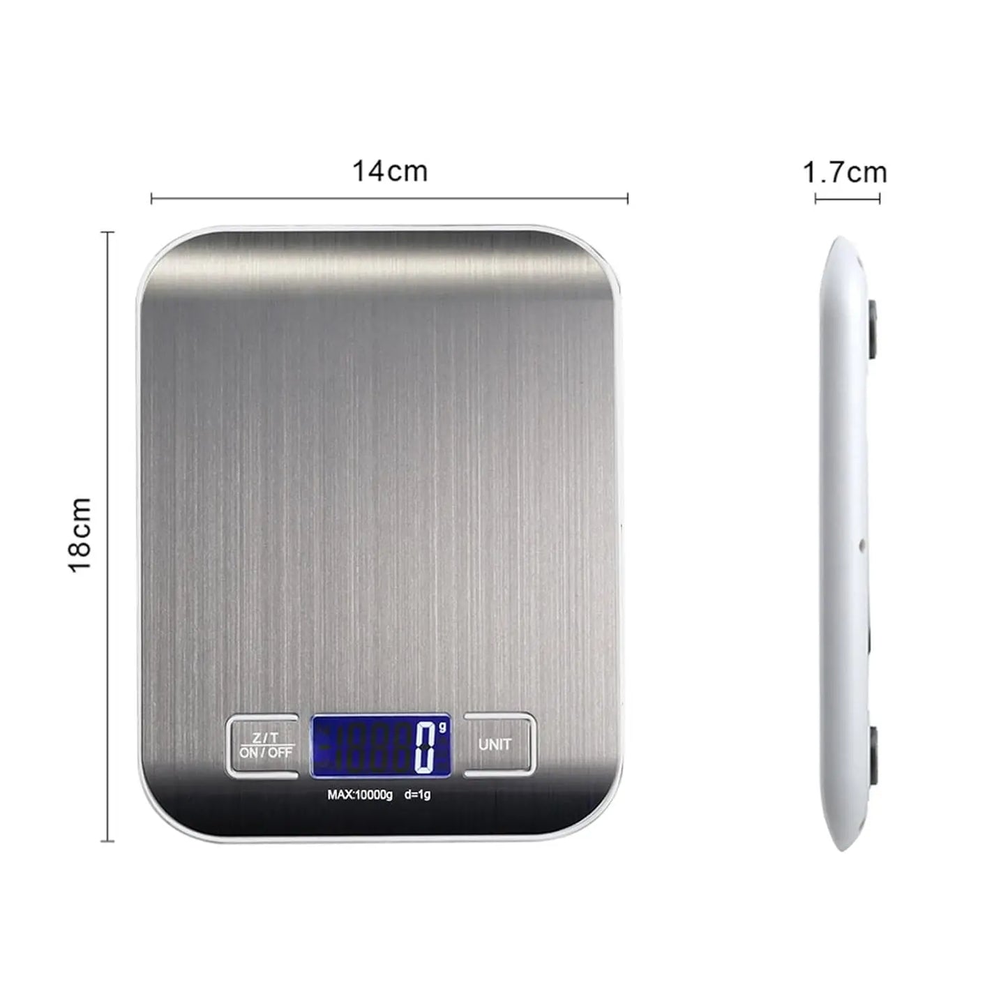 Balance Cuisine Électronique - Haute Précision - Cuisine Inspirante