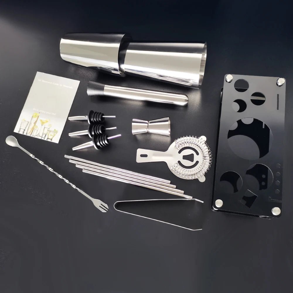 Kit Shaker Cocktail Premium 15 Pièces - cuisine inspirante