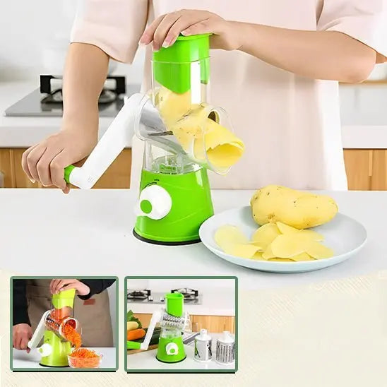 Hachoir Manuel – Multifonction – Vert - cuisine inspirante