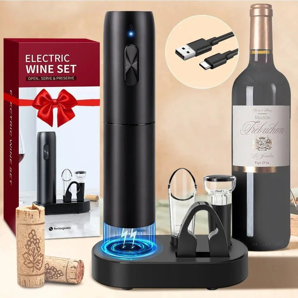 Ouvre Bouteille Électrique Rechargeable - cuisine inspirante