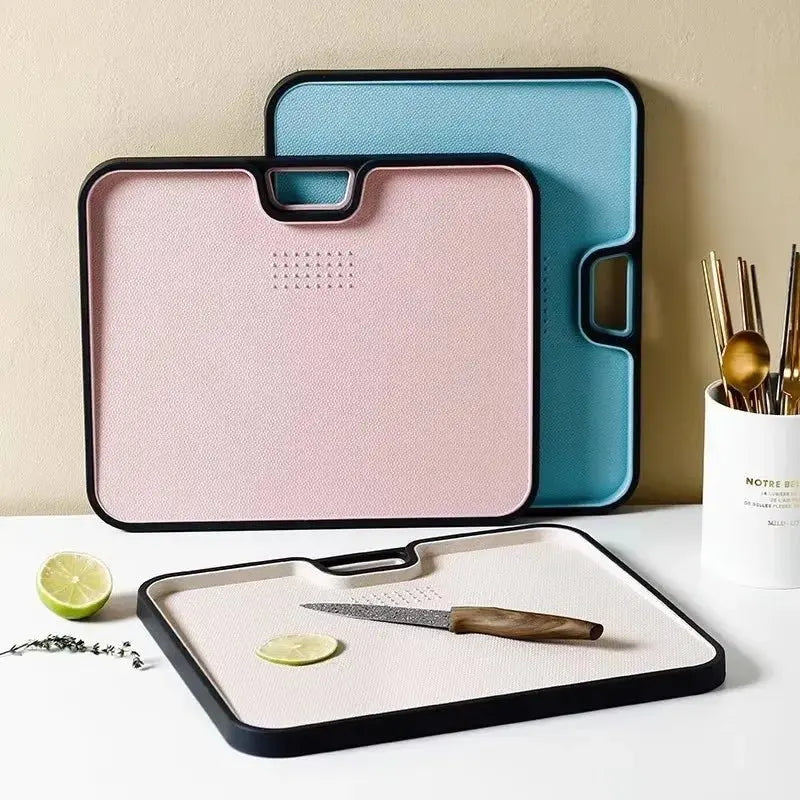 Planche à Découper | Antidérapante avec poignée - cuisine inspirante