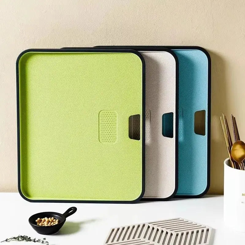 Planche à Découper | Antidérapante avec poignée - cuisine inspirante