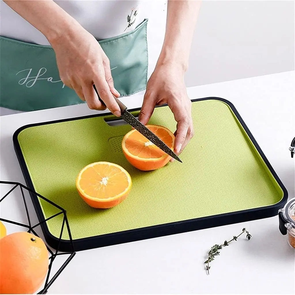 Planche à Découper | Antidérapante avec poignée - cuisine inspirante