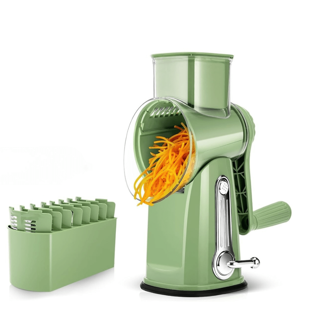 Râpe à fromage - Rotative Inox - cuisine inspirante