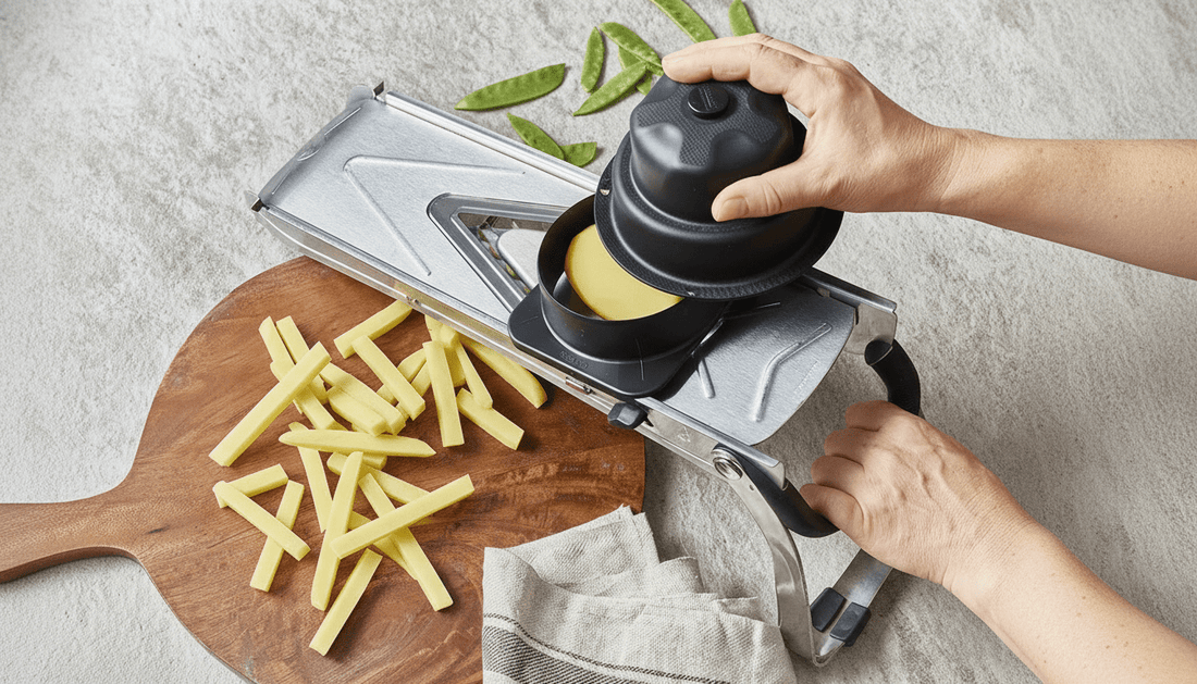Comment utiliser une mandoline cuisine - cuisine inspirante