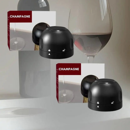 Bouchon de vin sous vide réutilisable - cuisine inspirante