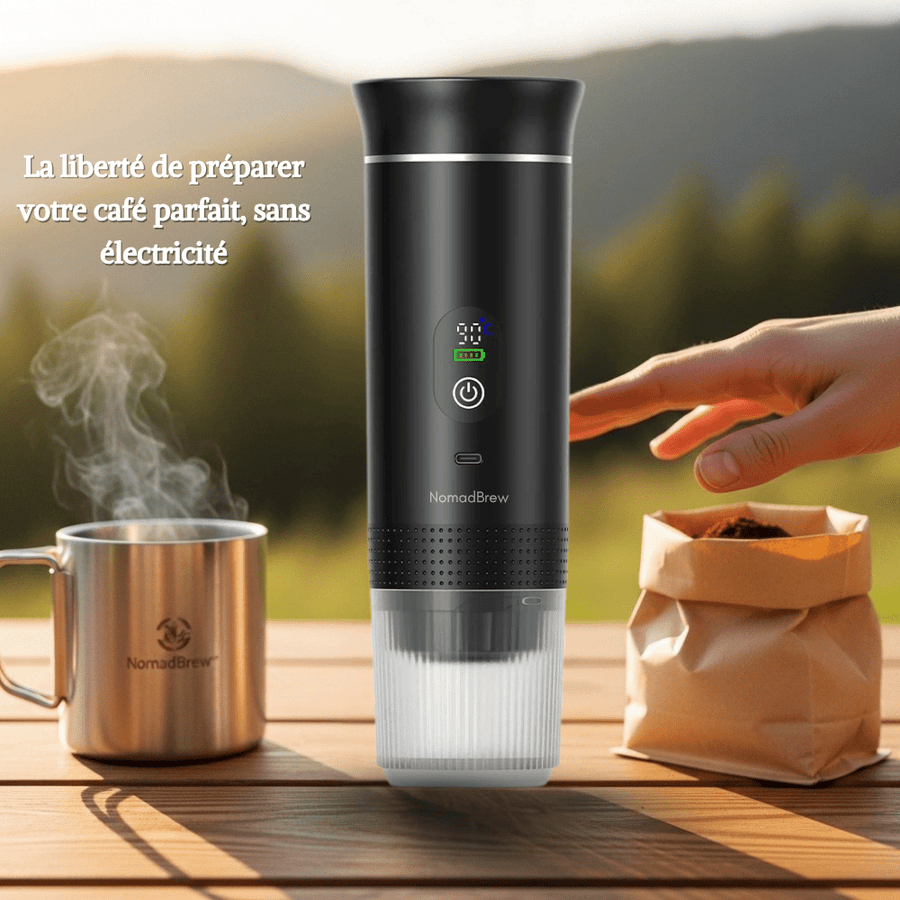 Cafetière portable | Votre café partout