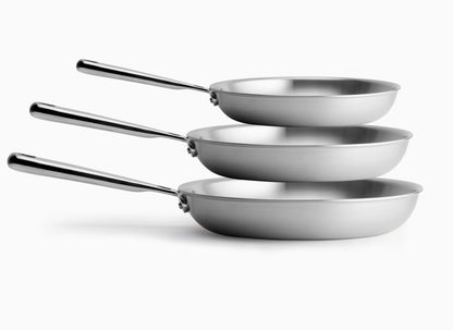 Poêle inox | Clads - cuisine inspirante