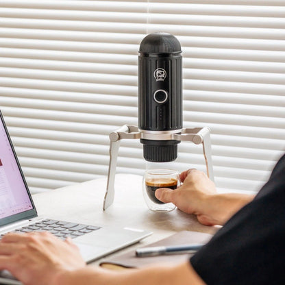 Support pour machine expresso portable - cuisine inspirante