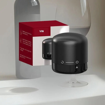 Bouchon de vin sous vide réutilisable - cuisine inspirante