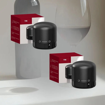 Bouchon de vin sous vide réutilisable - cuisine inspirante
