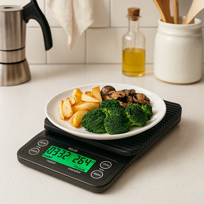 Balance digitale cuisine conversion grammes onces millilitres livres
