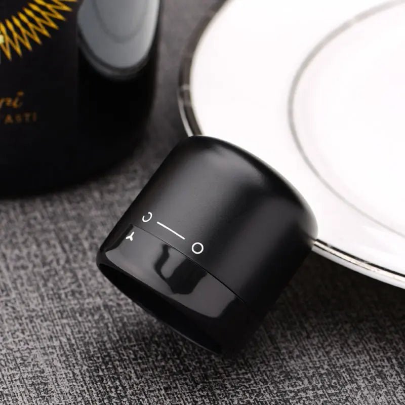 Bouchon de vin sous vide réutilisable - cuisine inspirante