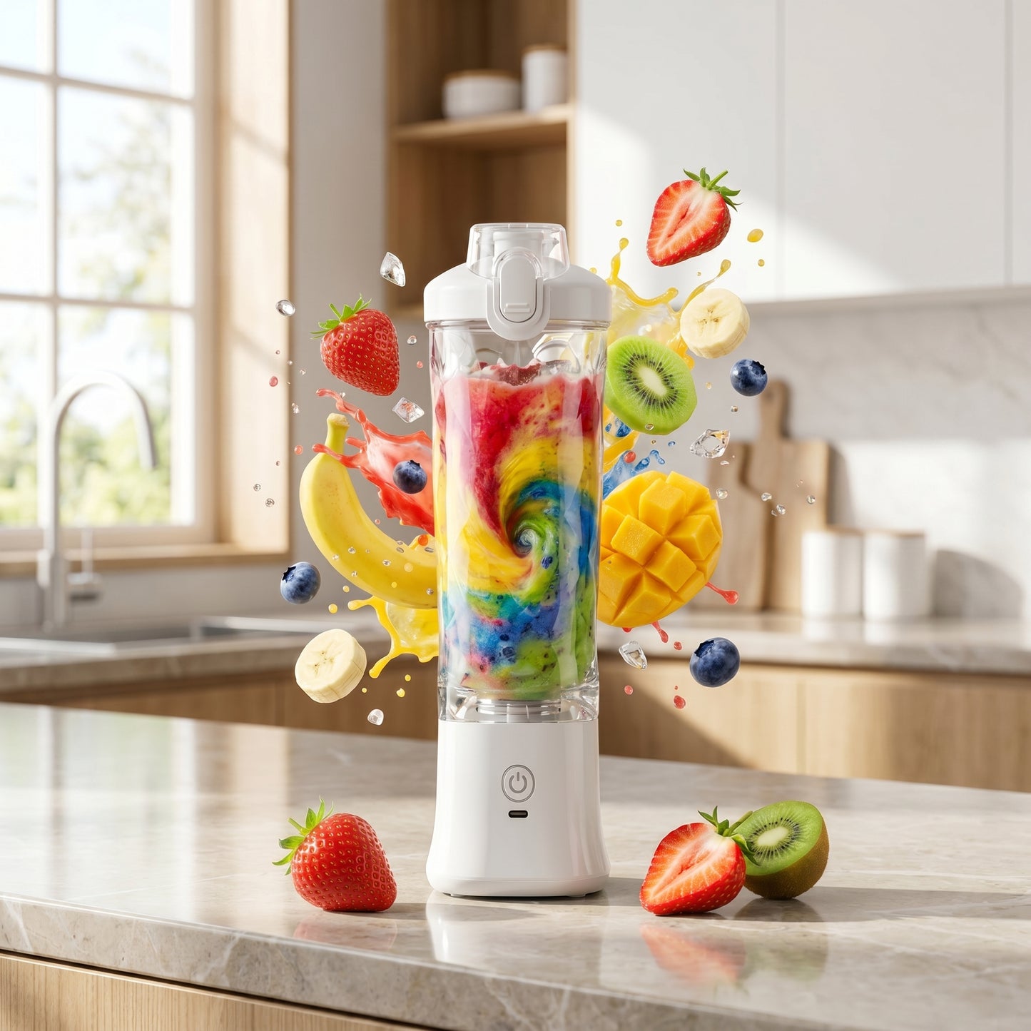 Mini Blender Rechargeable USB - cuisine inspirante