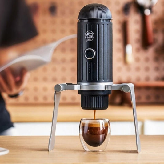 Support pour machine expresso portable - cuisine inspirante