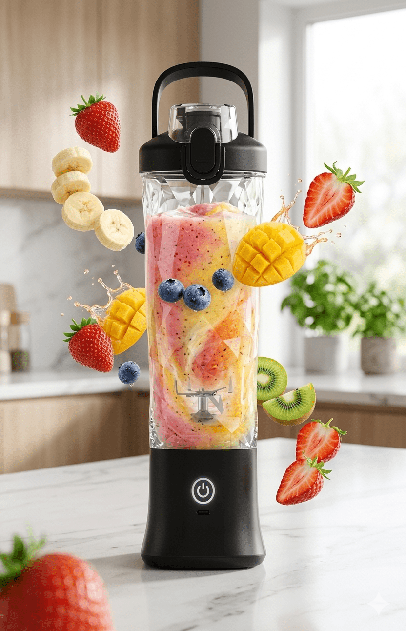 Mini Blender Rechargeable USB - cuisine inspirante