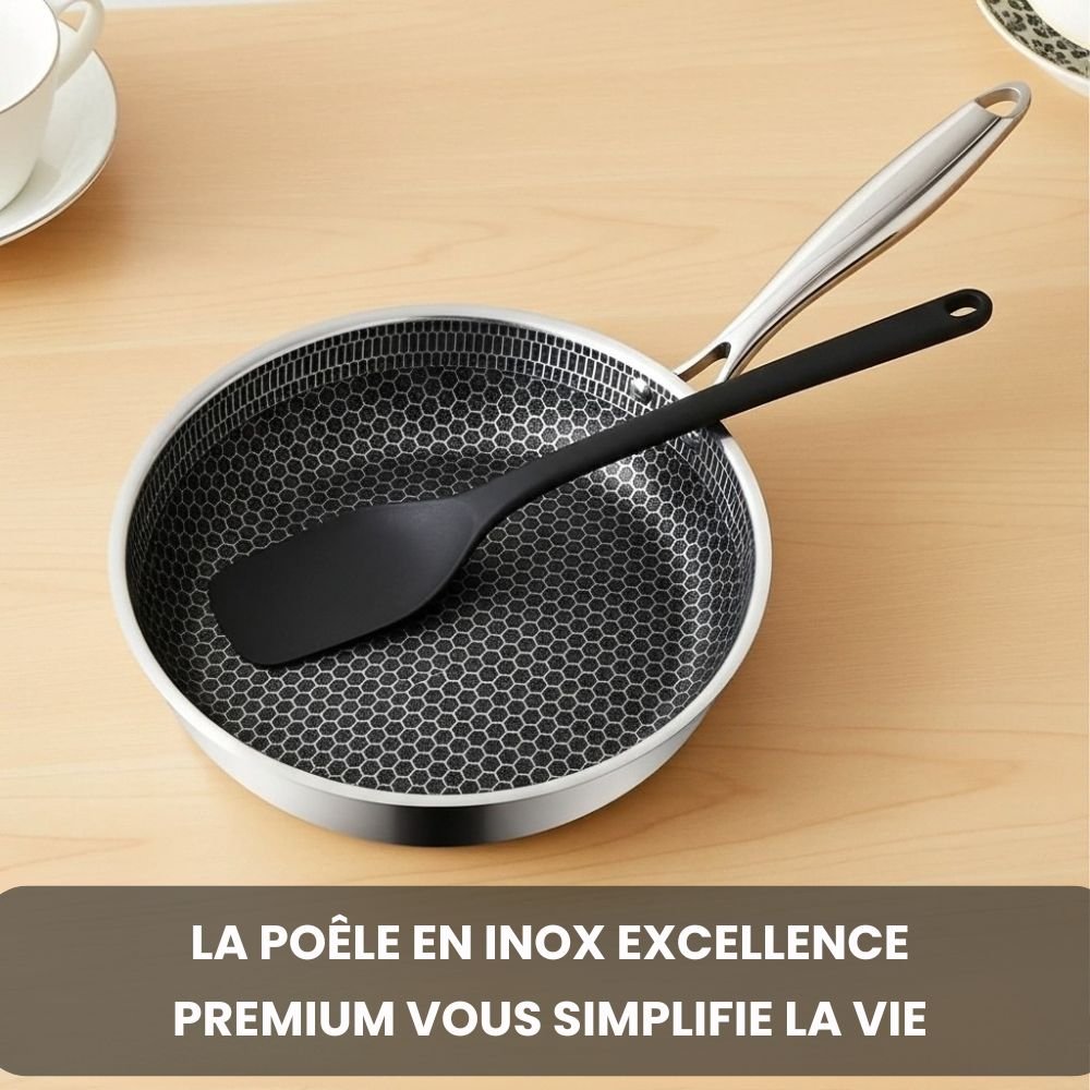 Poêle en inox | Excellence Premium - cuisine inspirante