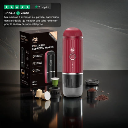 Machine à café expresso portable sans fil - cuisine inspirante