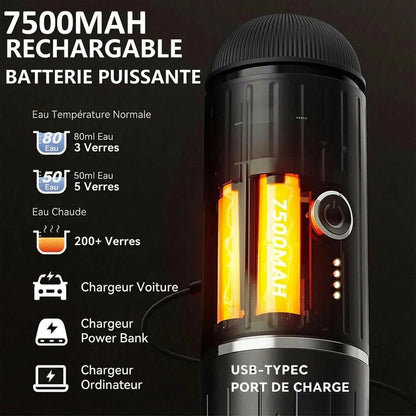 Machine à café expresso portable sans fil - cuisine inspirante