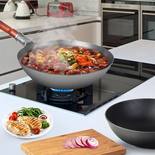 Poêle wok économique