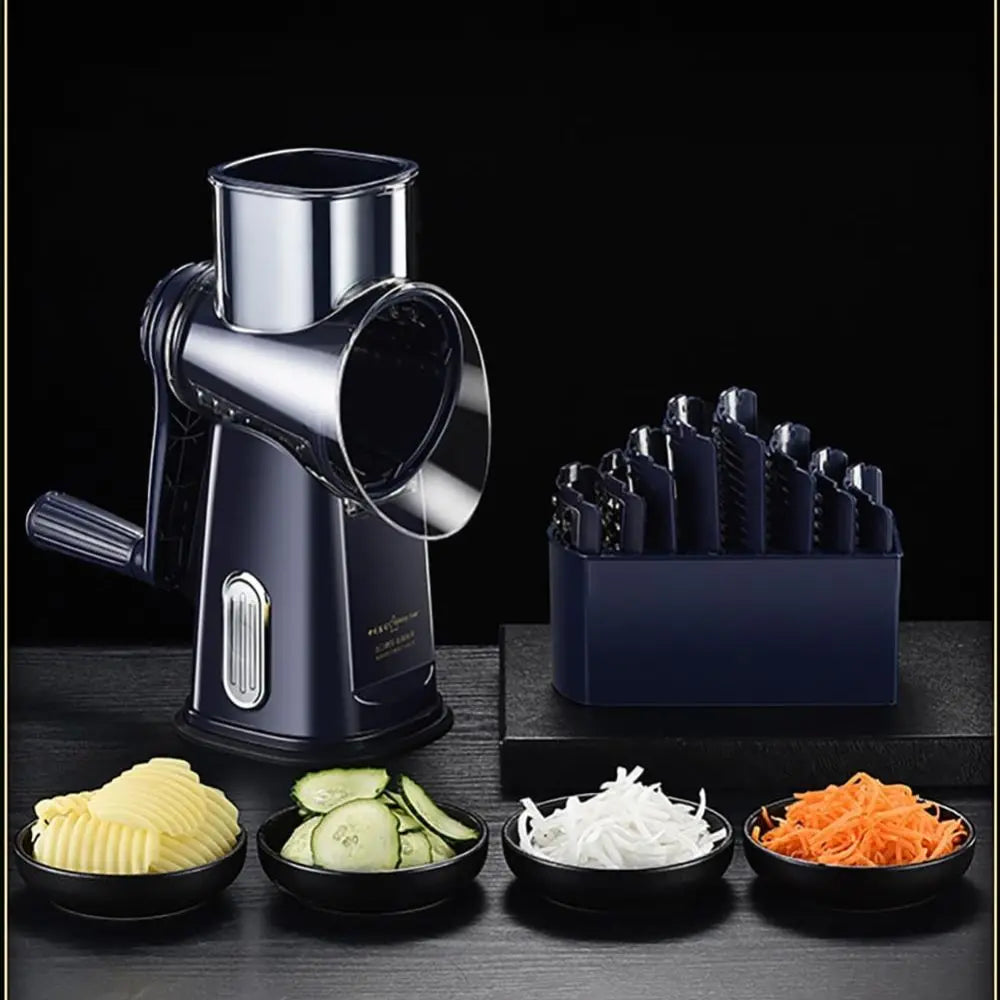 Râpe à fromage - Rotative Inox - cuisine inspirante