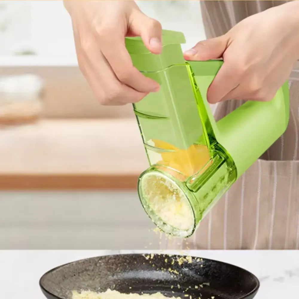Râpe à légumes électrique - Vert - cuisine inspirante