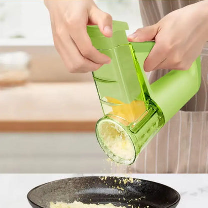Râpe à légumes électrique - Vert - cuisine inspirante