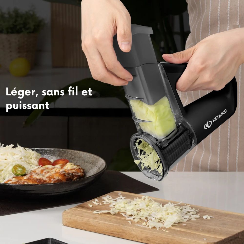 Râpe électrique sans fil 