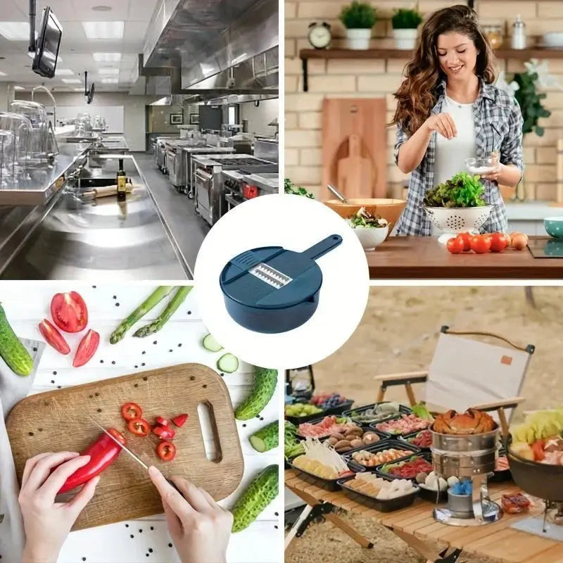Mandoline Cuisine Multifonction 12 - en - 1 - cuisine inspirante