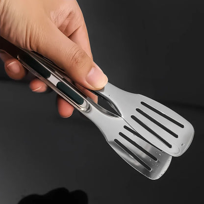 Pince de Cuisine inox avec poignée en silicone