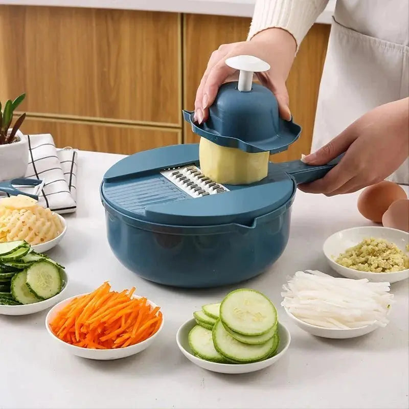 Mandoline Cuisine Multifonction 12 - en - 1 - cuisine inspirante