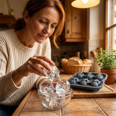 Bac a glacon | Crâne - cuisine inspirante