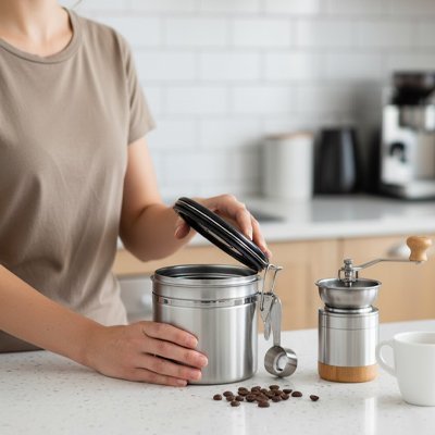 Boite à café | HermétikDesign - cuisine inspirante