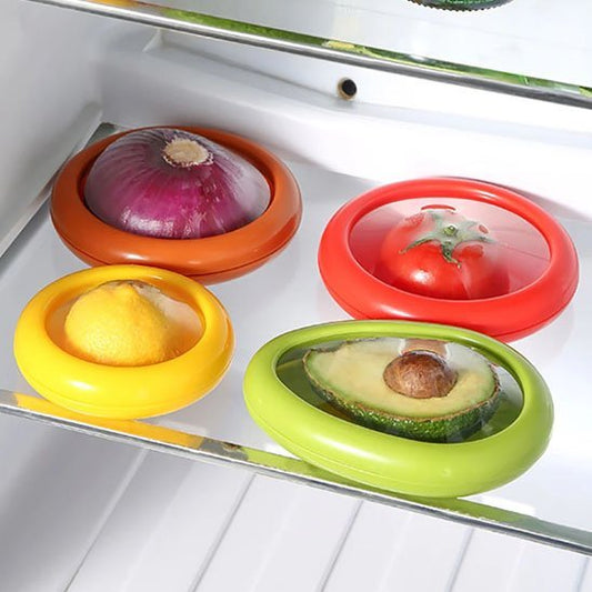 Boite alimentaire | Lot de 4 réutilisables en silicone - cuisine inspirante