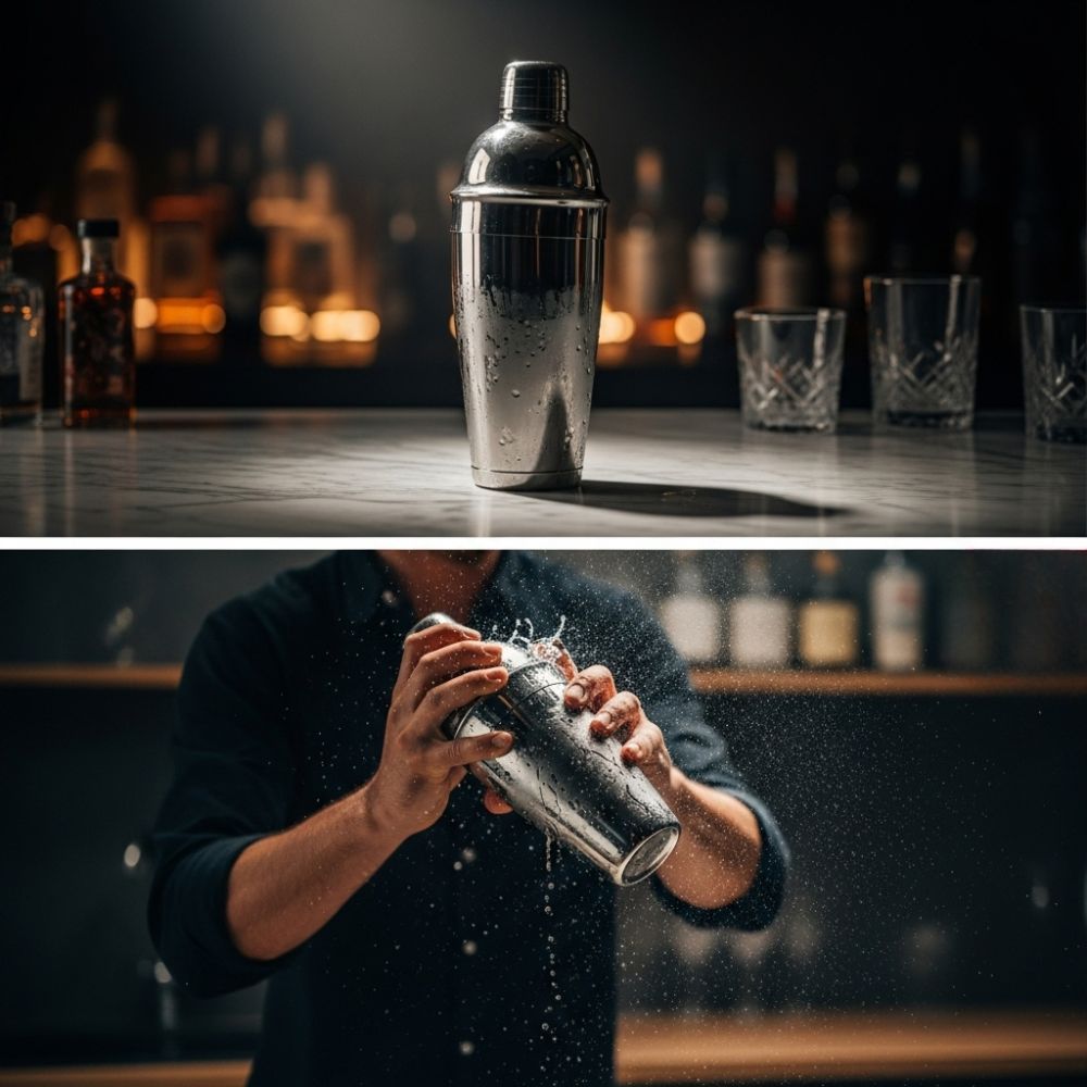 cocktails mit shaker