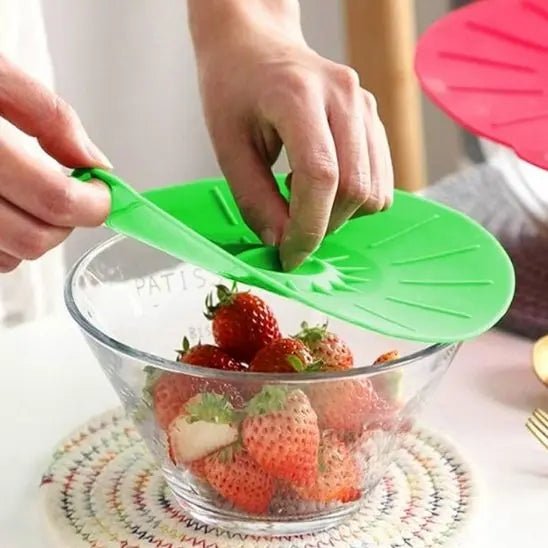 COUVERCLE SILICONE RÉUTILISABLE - cuisine inspirante