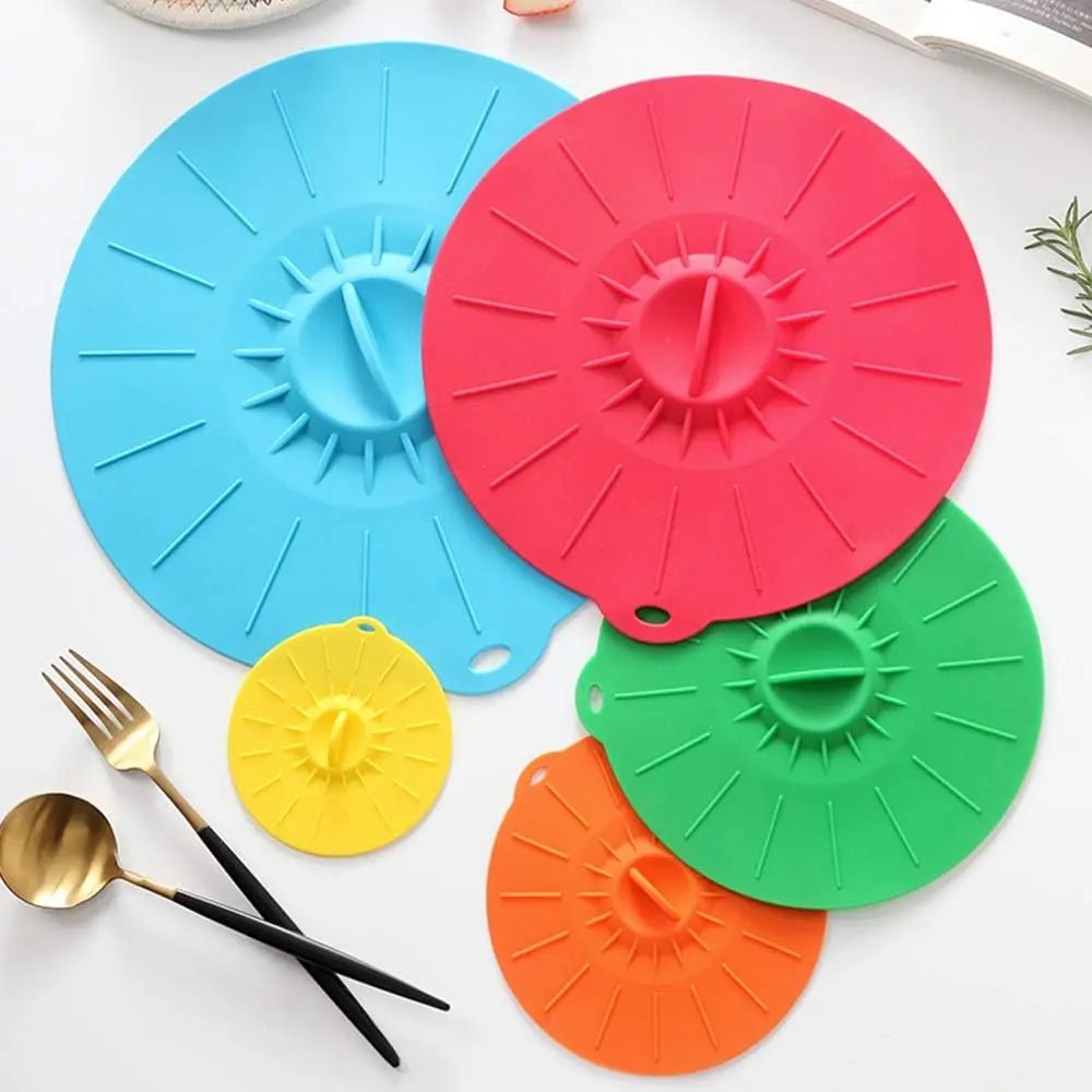 COUVERCLE SILICONE RÉUTILISABLE - cuisine inspirante