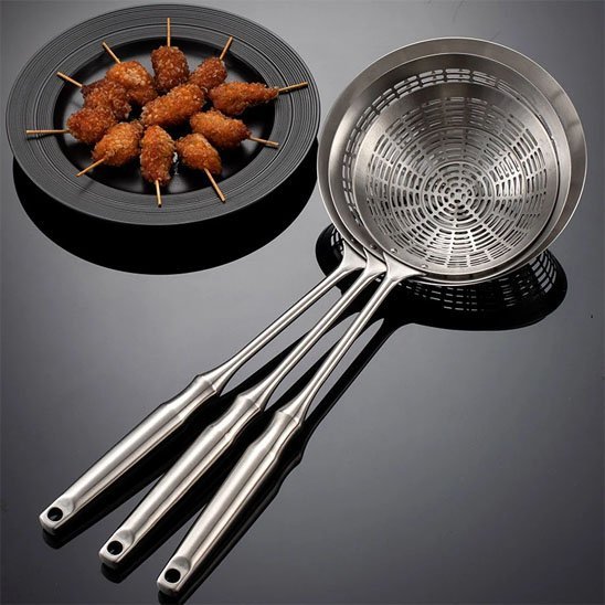 Ecumoire professionnelle - cuisine inspirante