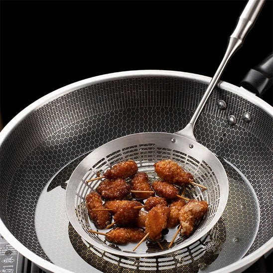 Ecumoire professionnelle - cuisine inspirante