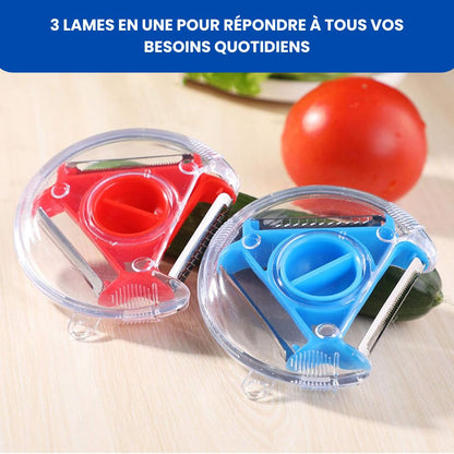 EPLUCHEUR - 3 en 1 PEELSTAR - cuisine inspirante