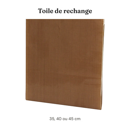 Toile de rechange pour pelle à pizza coulissante Fornello, en 35, 40 ou 45 cm