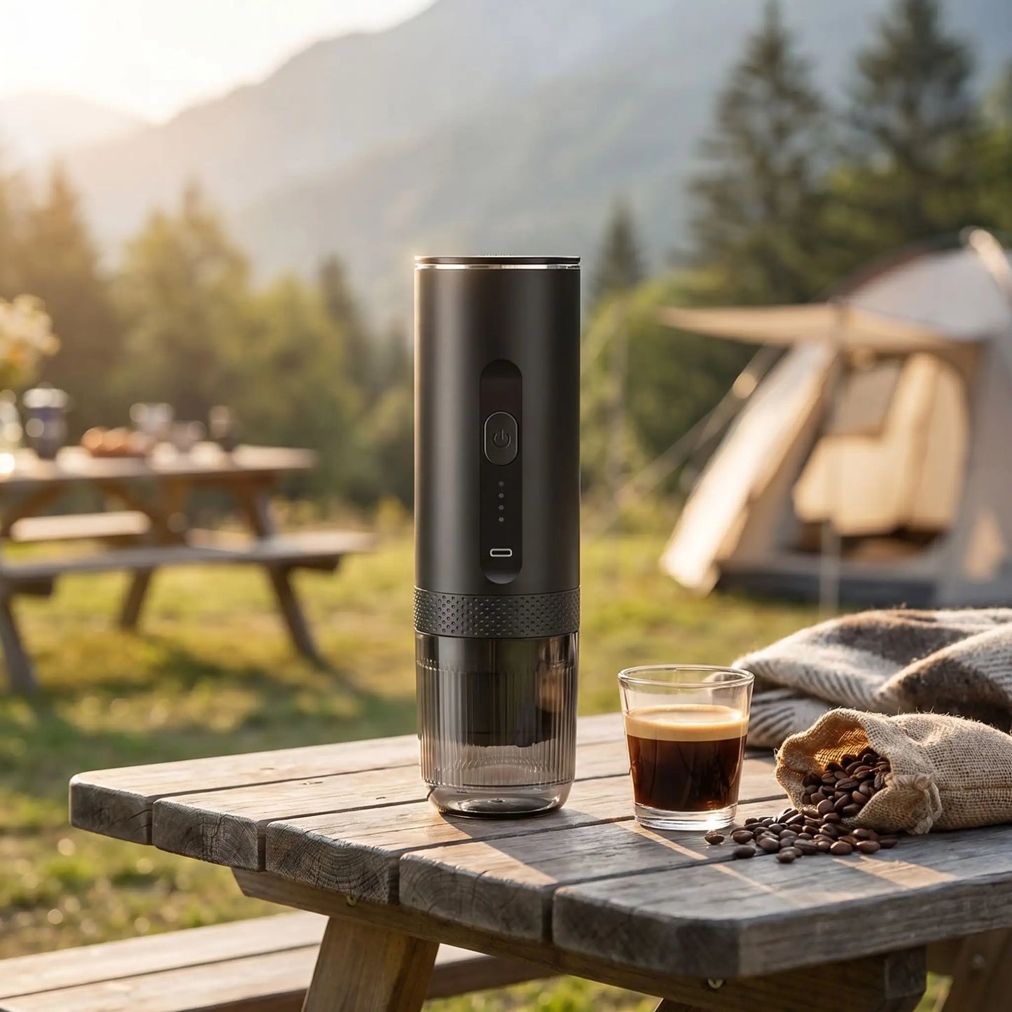 Cafetière électrique de voyage - cuisine inspirante