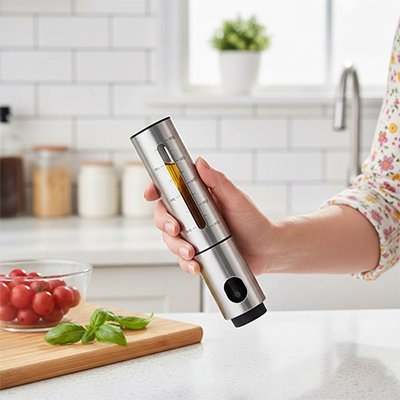 Huile en spray | Inox - cuisine inspirante
