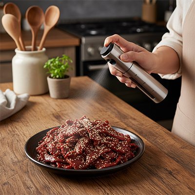 Huile en spray | Inox - cuisine inspirante
