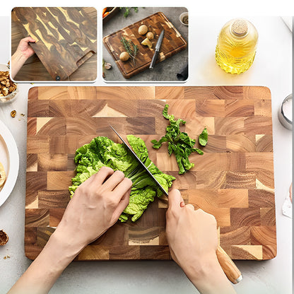 Planche à découper en bois d'acacia